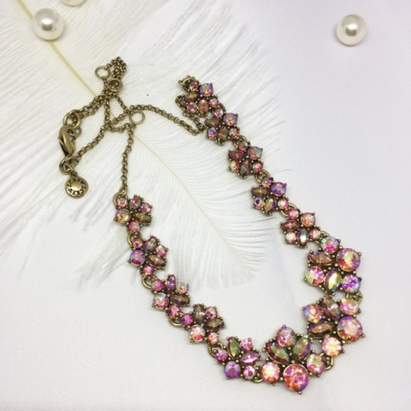 J. Crew Jewelry - NWOT J crew Crystal Blossom Necklace